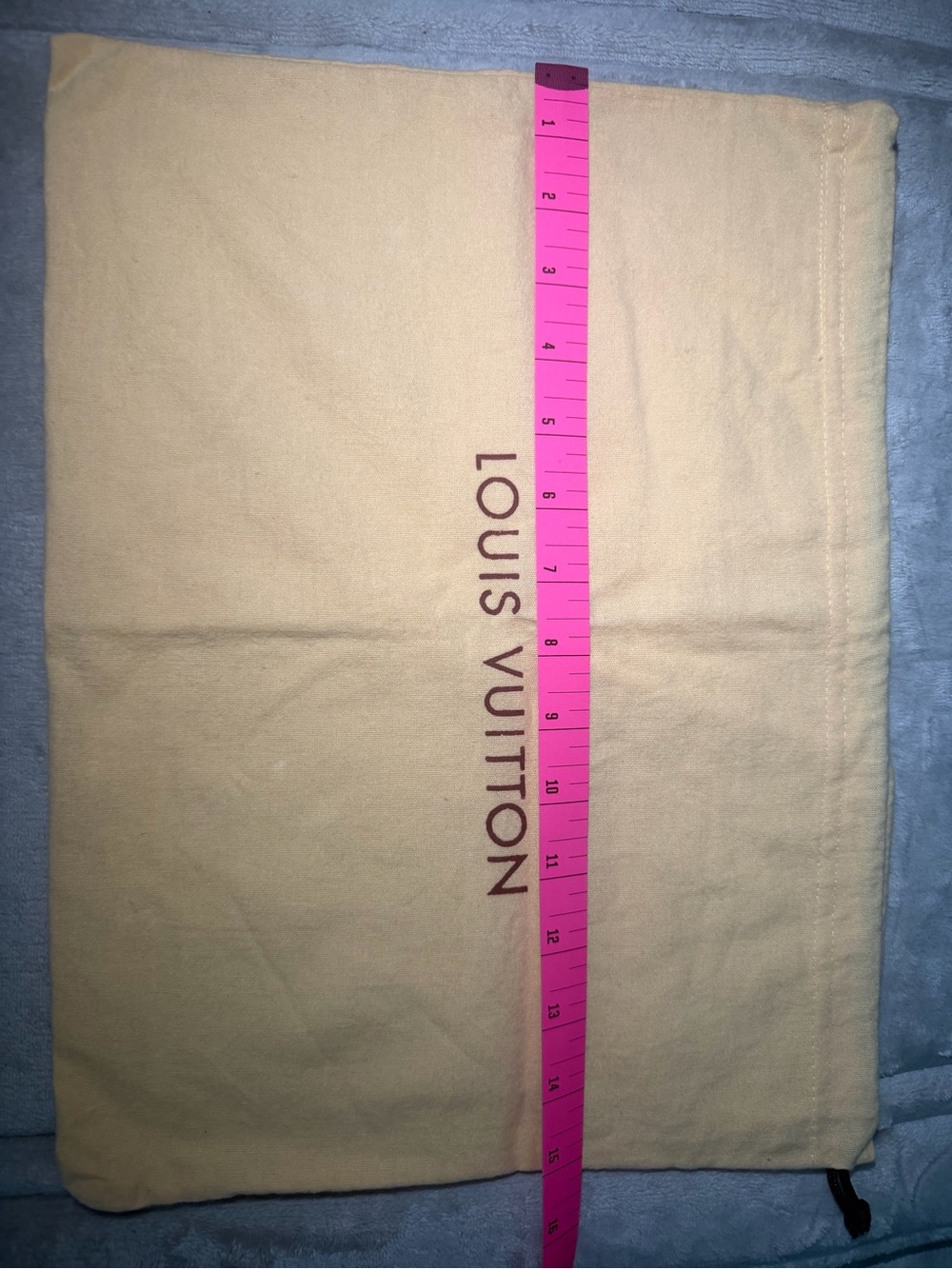 Louis Vuitton Fabric Authentic Dust Bag Never Used 11.5 x 15 - Picture 4 of 4